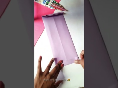 Easiest diy  paper wallet at home|paper purse||Nidhii art and craft ???? #ytshort #explorepage