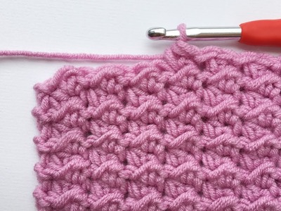Even Moss stitch | Crochet tutorial