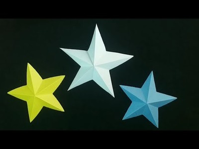 How to make simple paper star & Easy paper Star-Diy paper craft Idea.New star video &Tetorial 2022????