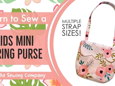 How to Sew a Mini Spring Purse for Toddlers and Girls - Pattern Included! DIY Easter Sewing Project