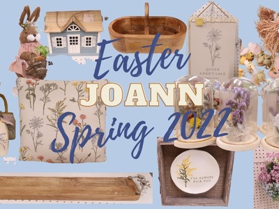 JOANN FABRICS EASTER AND SPRING HOME DECOR SHOPPING 2022