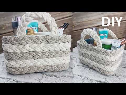 Macrame Basket | Step by Step Tutorial