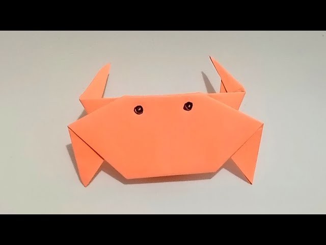 Origami Crab | how to make paper crab | papercrafts