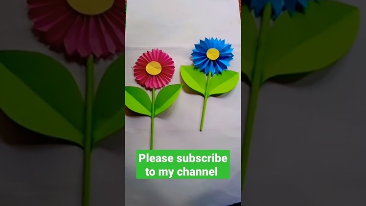 Paper flowers | Origami flowers | Paper toy | Easy Paper Crafts |  paper craft | paper flower craft.