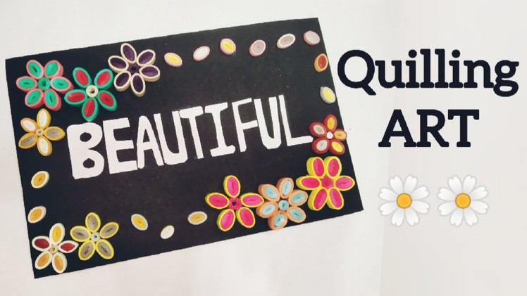 Quilling Paper Art | Beautiful quilling flowers |DIY ||quillingart |paper craft#amazingcrafts50