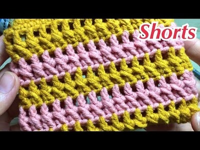 Shorts - Easy Crochet Purse Bag with Zipper