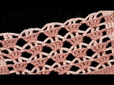 Super Easy crochet knitting örgü yelek modeli