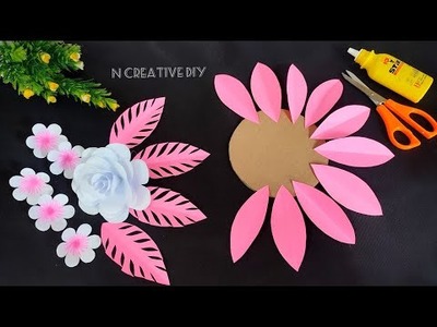 Unique rose wall hanging | Paper craft for home decoration | Paper flower wall decor Diy Home decor