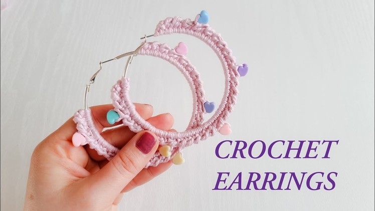 YOUTUBE  SHORTS. CROCHET EARRINGS NOW ON MY CHANNEL EASY AND UNIQUE
