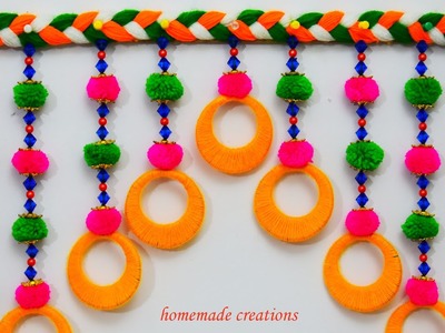 Best out of waste Bangles and Wool Craft Idea. DIY Cool Craft