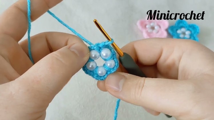 Crochet flower for beginners