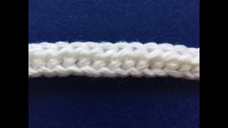 Crochet Foundation Stitch for Sweater, Scarf or Blanket