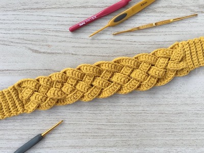 Crochet headband easy pattern for beginner