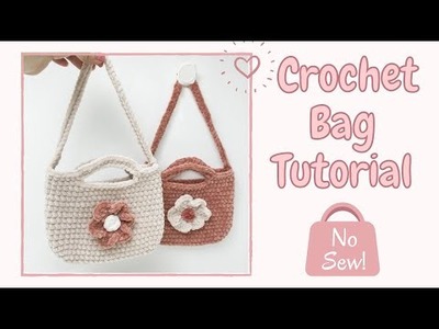 Crochet Plush Bag | Free Crochet Pattern for Beginners
