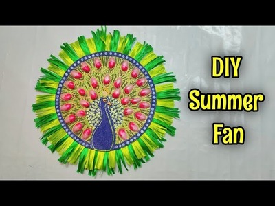 Diy handmade fan cum Home decor| Don't miss this New Idea.diy craft ideas