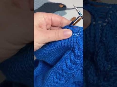 Dropped a stitch #strikkere - How to Knit: Easy for Beginners knitting for Total #shorts