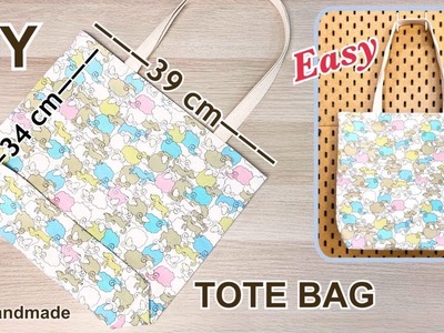 Easy Diy Tote Bag Sewing Tutorial✅How to Make Shopping Bag At Home | Easy To Make Daily Use Tote Bag