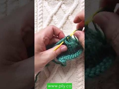 Elongated knit stitch tutorial - how to knit drop stitch or elongated knit stitch