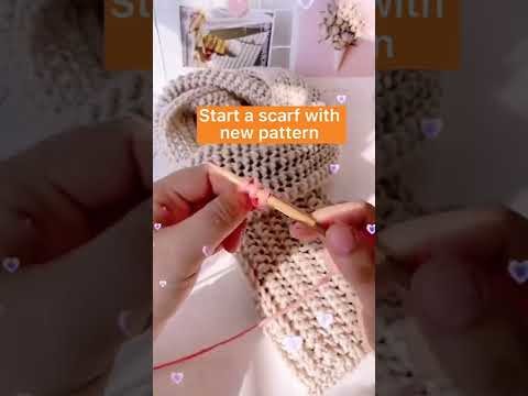 Follow me start a new pattern.    - How to Knit: Easy for Beginners knitting for Total #shorts