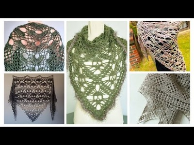 Gorgeous & Simple #crochet lace #shawls