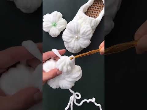 Handmade Slipper - How to Knit: Easy for Beginners knitting for Total #shorts