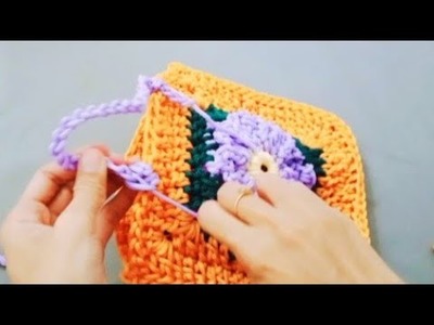 How to Crochet Mini Bag Using Rest Cord