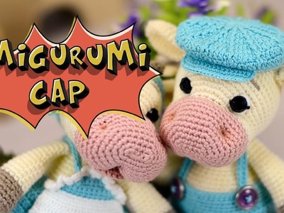 ???? HOW TO KNIT CAP for a bull | Amigurumi clothes | crochet for beginners | crochet Amigurumi