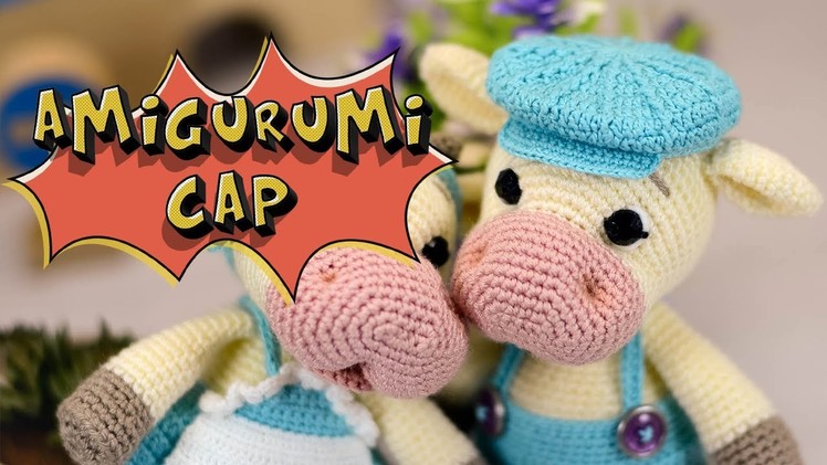 ???? HOW TO KNIT CAP for a bull | Amigurumi clothes | crochet for beginners | crochet Amigurumi