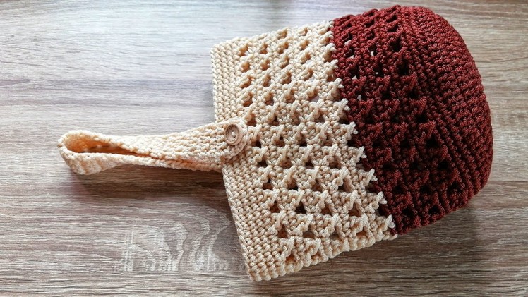 It's so cute????DIY crochet bag​????????Step by step????????????
