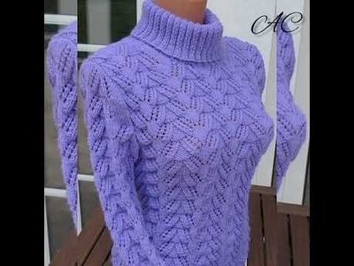 # ????Knitting patterns & designs collection(56) ???? ladies sweater cardigan design #