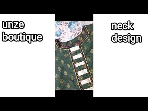Latest neck design part 1 sewing tutorial #unzeboutique #shorts