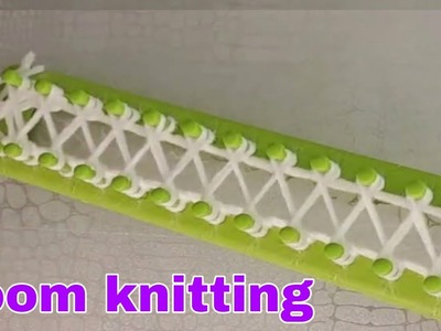 Loom knitting for beginners step by step|  @Loom knitting sweater-فن النسيج