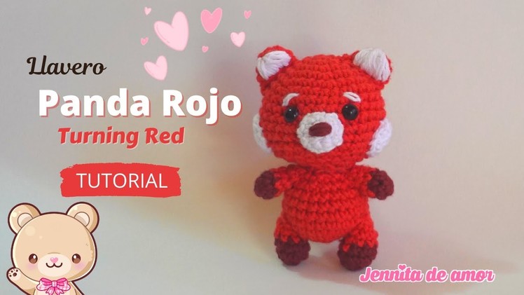 PANDA ROJO-Turning Red Movie- Amigurumi Tutorial