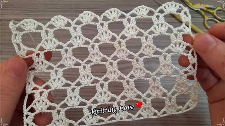 PERFECT Easy Beautiful Crochet Motif* Knitting Online Tutorial for beginners Tığ işi örgü 2022