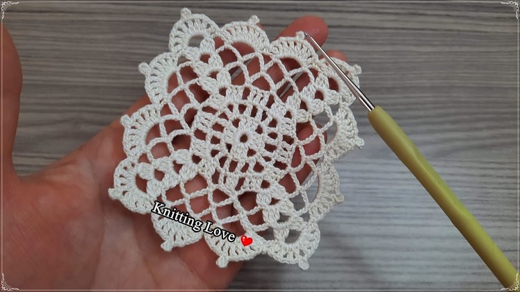 PERFECT????Very Easy Beautiful Crochet Motif* Knitting Online Tutorial for beginners Tığ işi örgü 2022