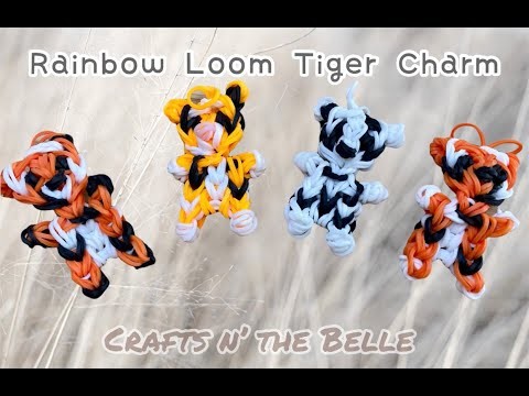 Rainbow Loom Tiger Charm
