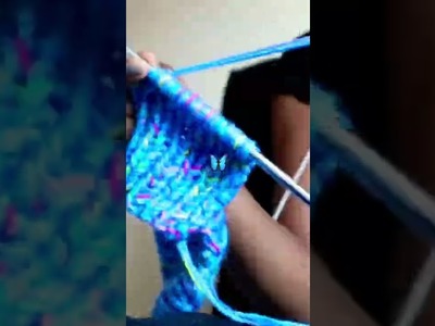 ???????????? Rib Knit Crop Top ????.  #shorts #diy #tutorial #knitting #howtoknit #knit #yarn #fashion ????