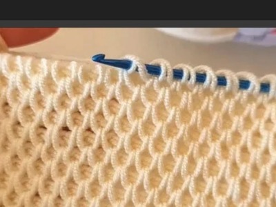 SuperEasyTunusianKnitting CrochetKolay ÖrgümodeliBu modeleBayılacaksınız @Entre lanas y ganchillo