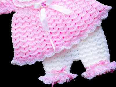 The pretties thing you will see today! Beautiful crochet diaper cover for baby girls CROCHET SETS