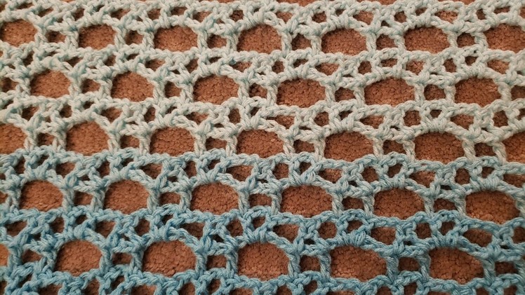 The Wedding Ring Lace Stitch - Crochet Tutorial!