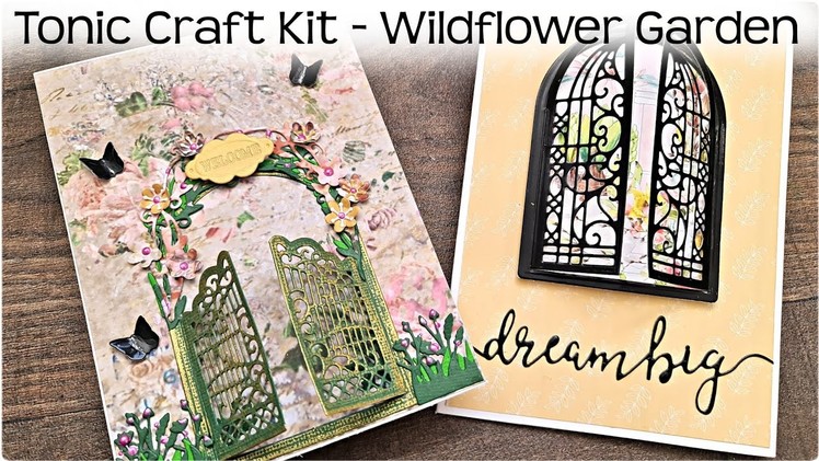 Tonic Craft Kit | Wildflower Garden | Unboxing & Tutorial