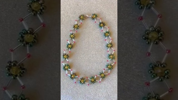 Tutorial On Bracelet,Necklace,Choker| 3 in 1| ???? | #tutorial #like #sub #beads #new #Choker #easy