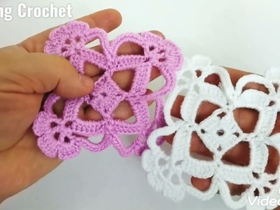 Very easy Lace knitting motif pattern.#veryeasyknittingpattern #knittingcrochet
