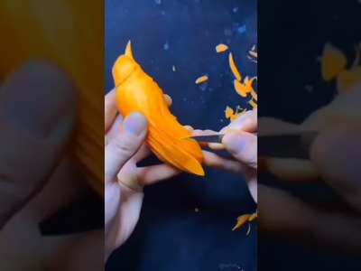 Amazing Hand ✋ Craft Making From Carrot ????????????