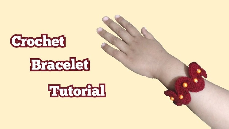 Crochet Cord For Beginners||Crochet Beads Bracelet ||Easy & Stylish #CrochetBracelet #Howtomake