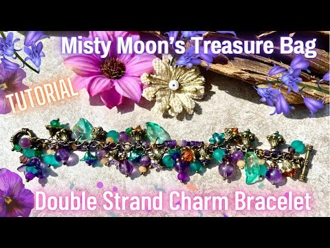 Double Strand Charm Bracelet - Misty Moon’s Treasure Bag