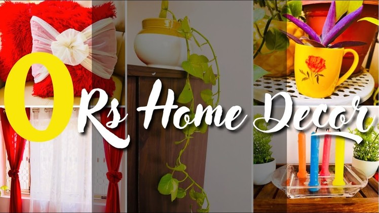 *ZERO* Rs Home decor Items|Indian middle class home decoration