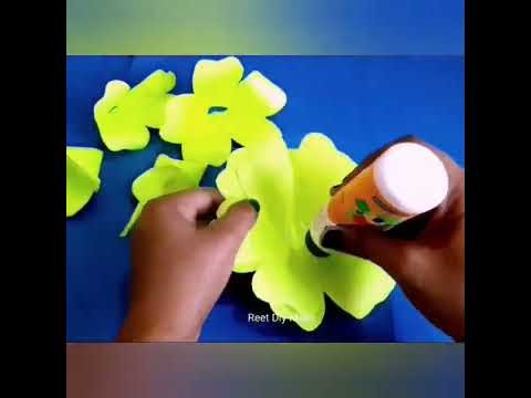 Best Room decor | Easy wall hanging | Diy wall decoration | paper decorations | Diy decor | #shorts