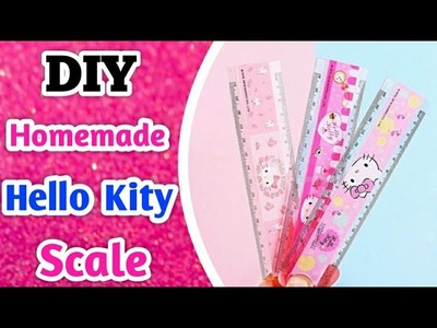 DIY Homemade Hello Kity Scale • Hello Kity Scale Making Idea • how to make scale at home • diy scale