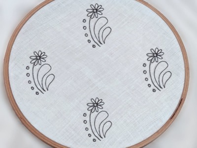 Elegant Overall Embroidery Design for Dress | Hand Embroidery Work
